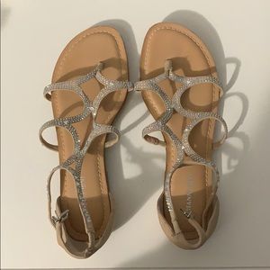 Sparkly sandals